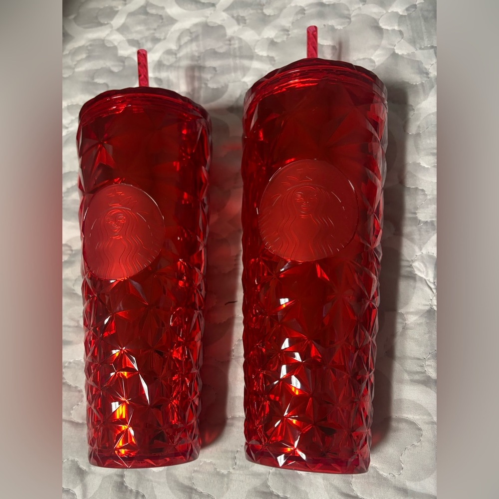 2 Brand New Starbucks Cups!!!